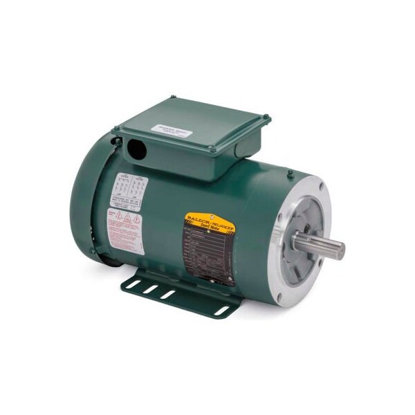 Baldor-Reliance Motor CEUHM3546T, 1HP, 1765RPM, 3PH, 60HZ, 143TYC, 3524M, TEFC, F